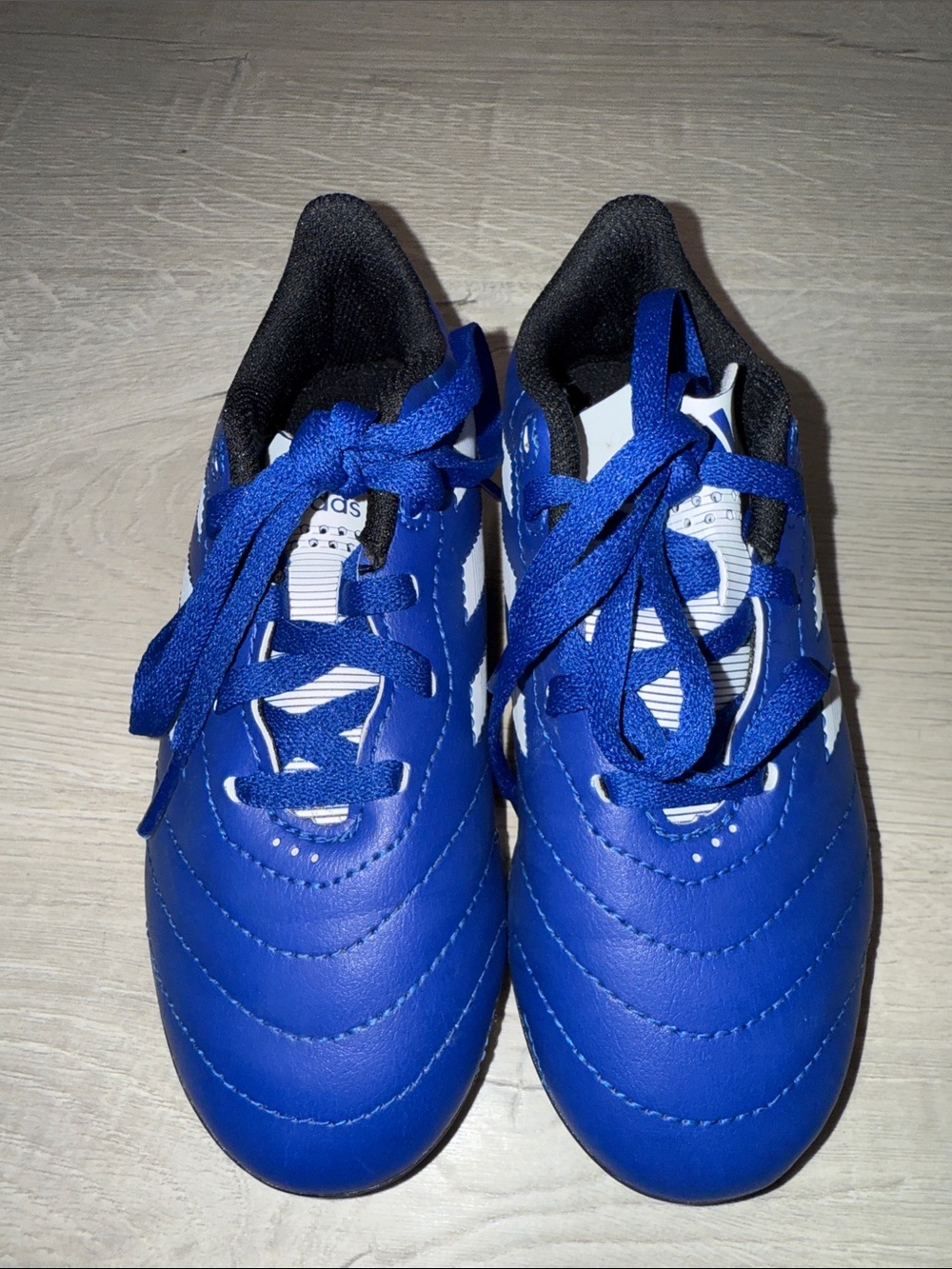 adidas Youth Royal Blue Athletic Sneakers with White Accents